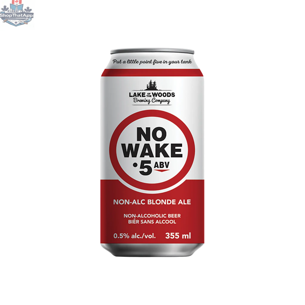 Lake of the Woods No Wake Sign - Perfect for Peaceful Waters - Shopthatapp.ca