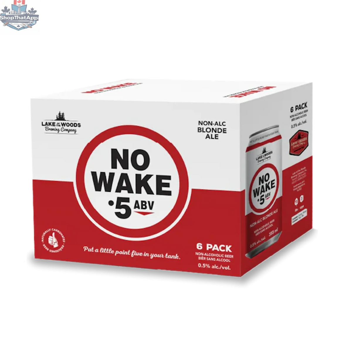 Lake of the Woods No Wake Sign - Perfect for Peaceful Waters - Shopthatapp.ca