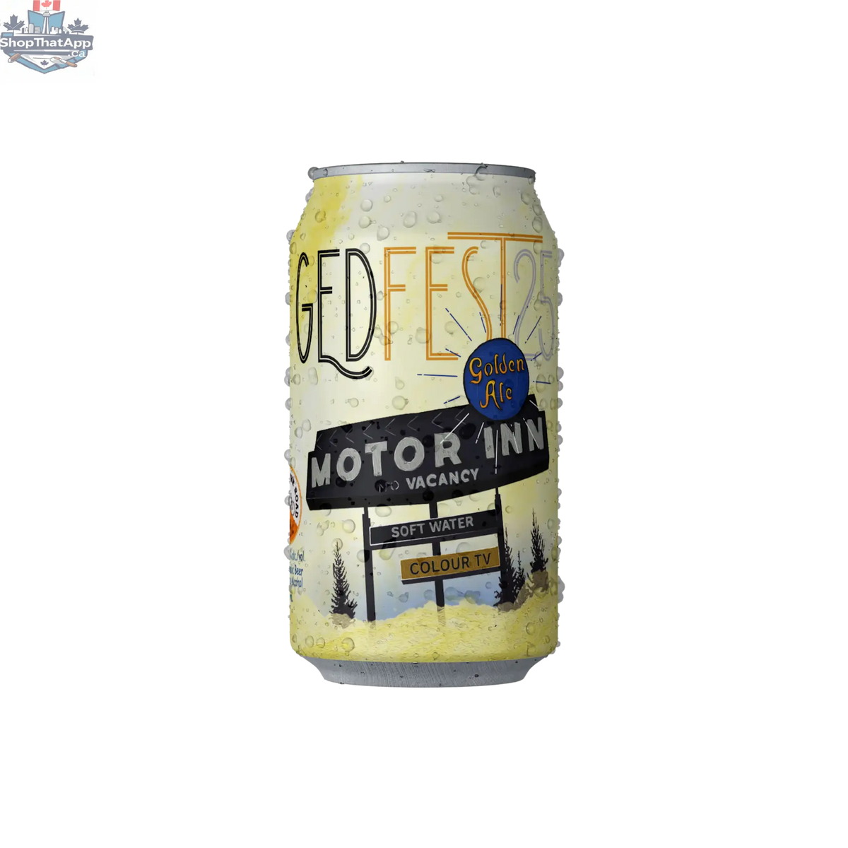 One For The Road - GEDfest 2025 Motor Inn Golden Ale Featuring Mikkeller Limbo Lime Beer - Limited Time Offer - Shopthatapp.ca