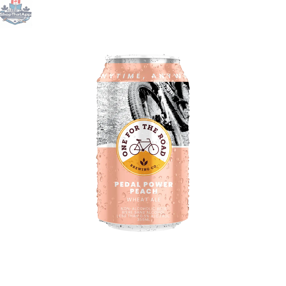 One For The Road - Pedal Power Peach Wheat Ale - Limited Time Offer - Shopthatapp.ca