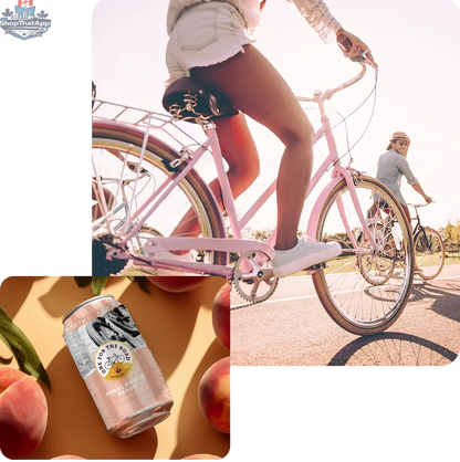 One For The Road - Pedal Power Peach Wheat Ale - Limited Time Offer - Shopthatapp.ca