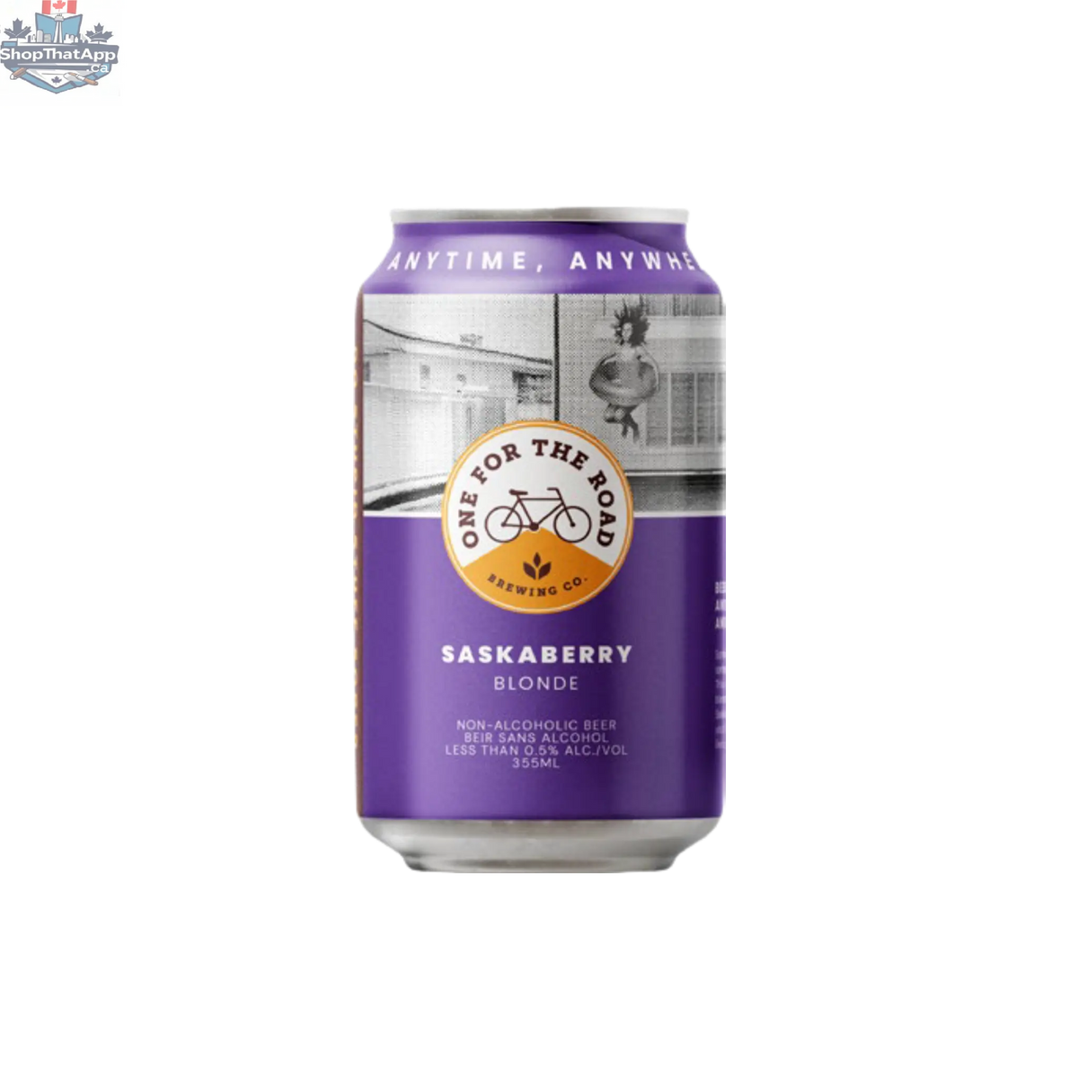 One For The Road Saskaberry Blonde Beer - Refreshing Craft Brew - Shopthatapp.ca