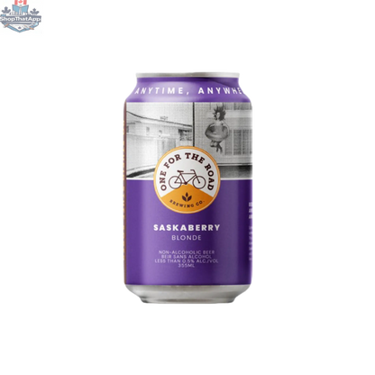 One For The Road Saskaberry Blonde Beer - Refreshing Craft Brew - Shopthatapp.ca