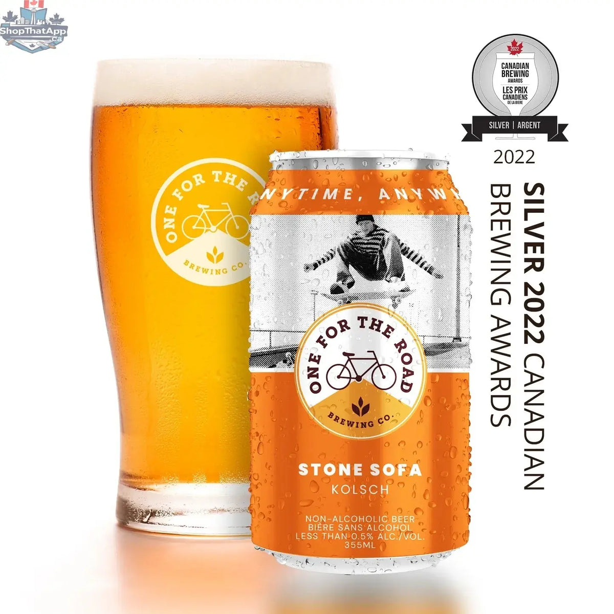 One For The Road - Stone Sofa Kolsch - Shopthatapp.ca
