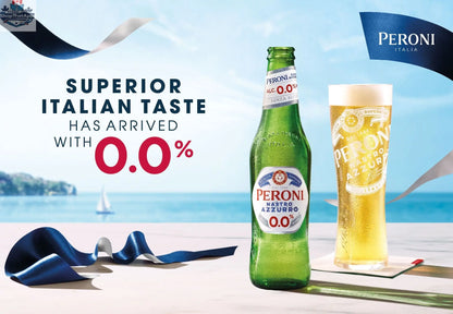 Peroni Nastro Azzuro Alcohol-Free - Refreshing Non-Alcoholic Beer - Shopthatapp.ca