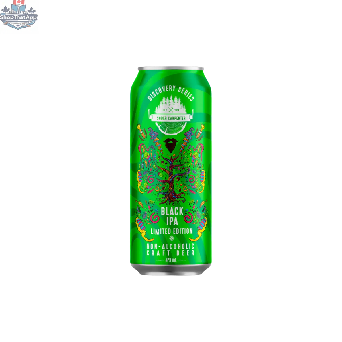 Sober Carpenter Black IPA - Craft Beer with Bold Flavors and Unique Character - Shopthatapp.ca