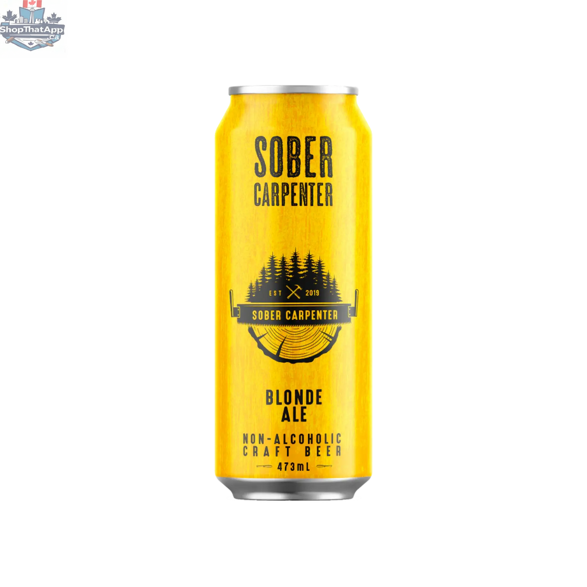 Sober Carpenter Blonde Beer - Refreshing Non-Alcoholic Craft Brew - Shopthatapp.ca