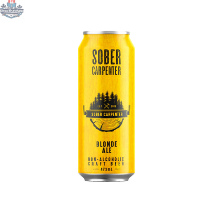 Sober Carpenter Blonde Beer - Refreshing Non-Alcoholic Craft Brew - Shopthatapp.ca