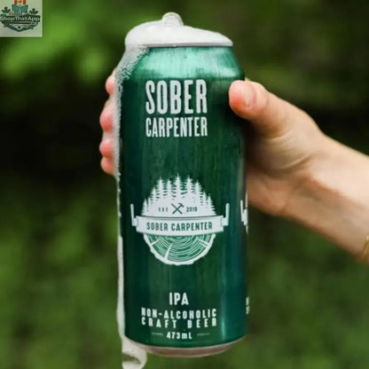 Sober Carpenter IPA - Refreshing Non-Alcoholic Craft Beer - Shopthatapp.ca