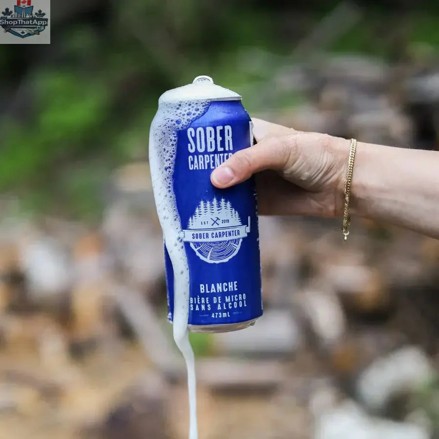 Sober Carpenter White Wheat Beer - Refreshing Craft Brew - Shopthatapp.ca