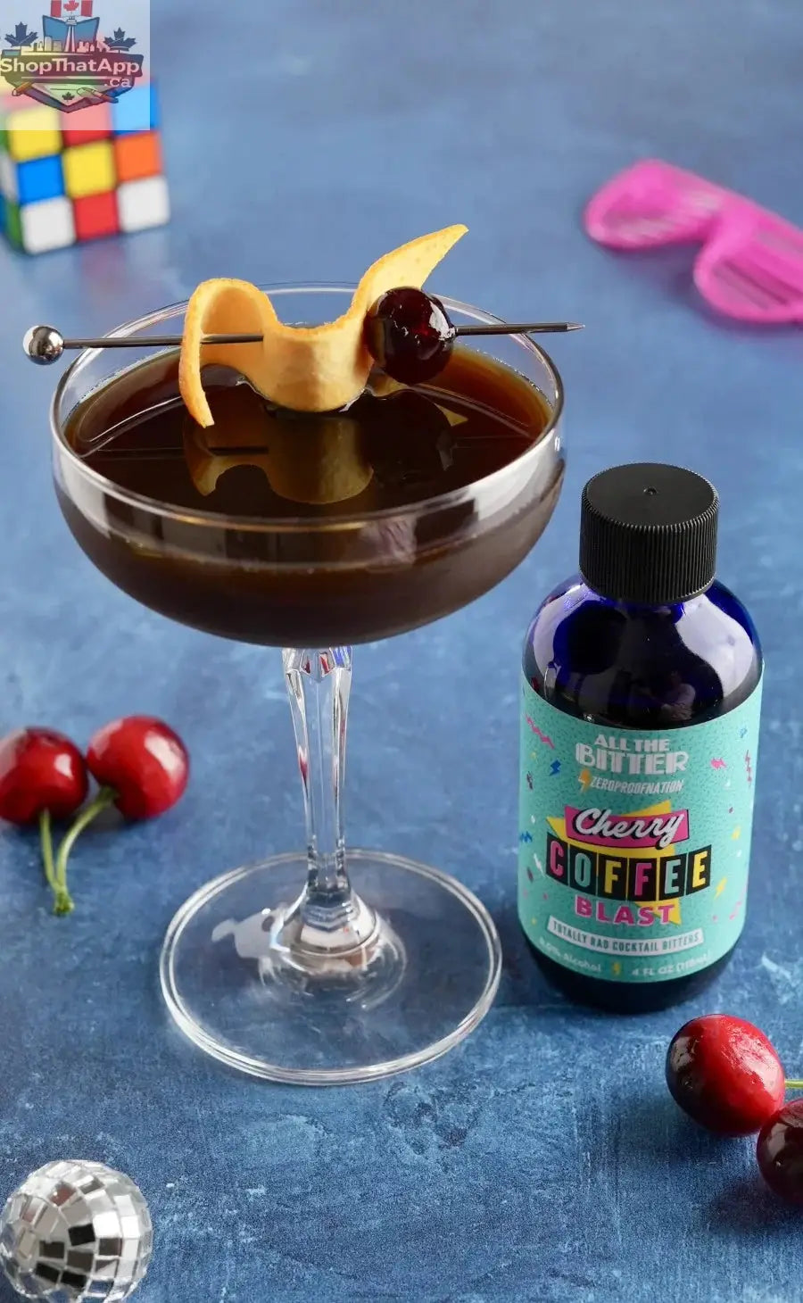 All The Bitter - Cherry Coffee Blast Bitters - Shopthatapp.ca
