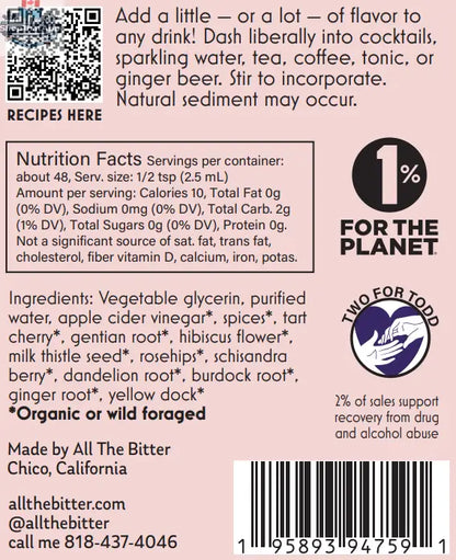 All The Bitter - New Orleans Bitters for Non-Alcoholic Stout - Shopthatapp.ca