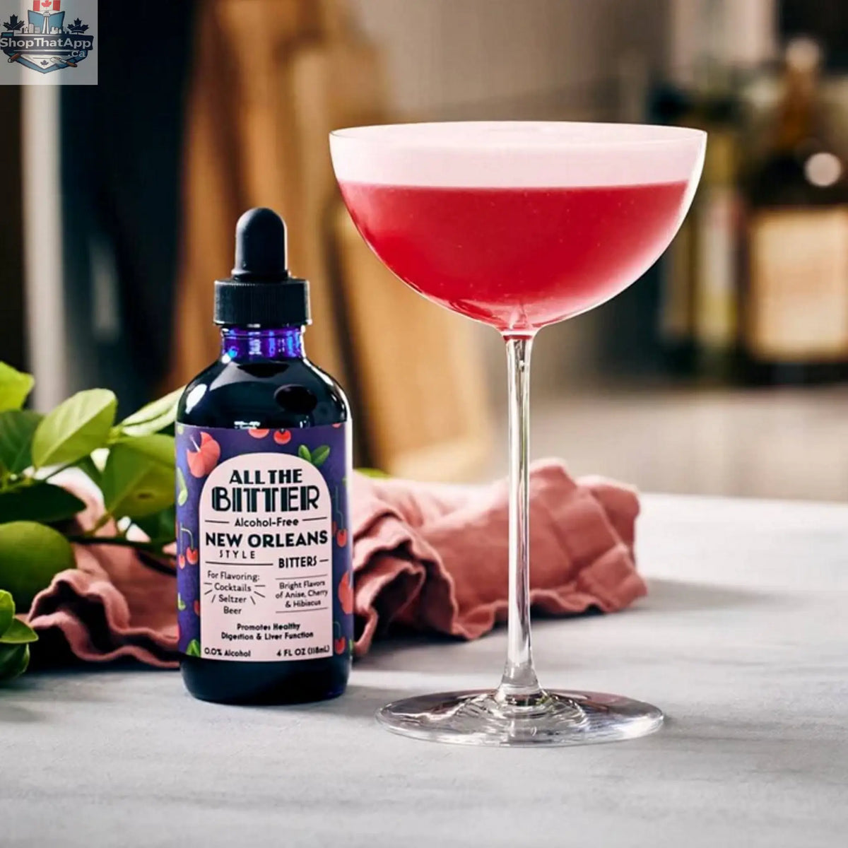 All The Bitter - New Orleans Bitters Mini - Shopthatapp.ca