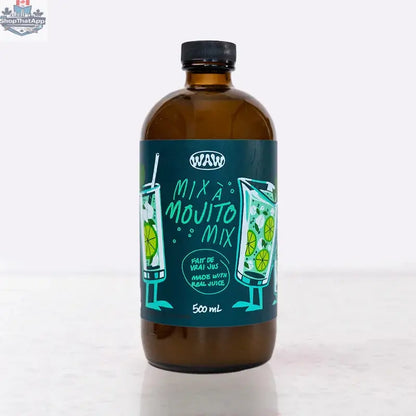 WAW Mojito Mix - Premium Mojito Cocktail Mixer for Refreshing Drinks - Shopthatapp.ca