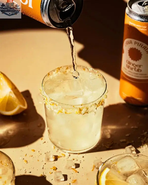 Casa Piñata Ginger Shrub Drink - Refreshing and Invigorating Beverage - Shopthatapp.ca