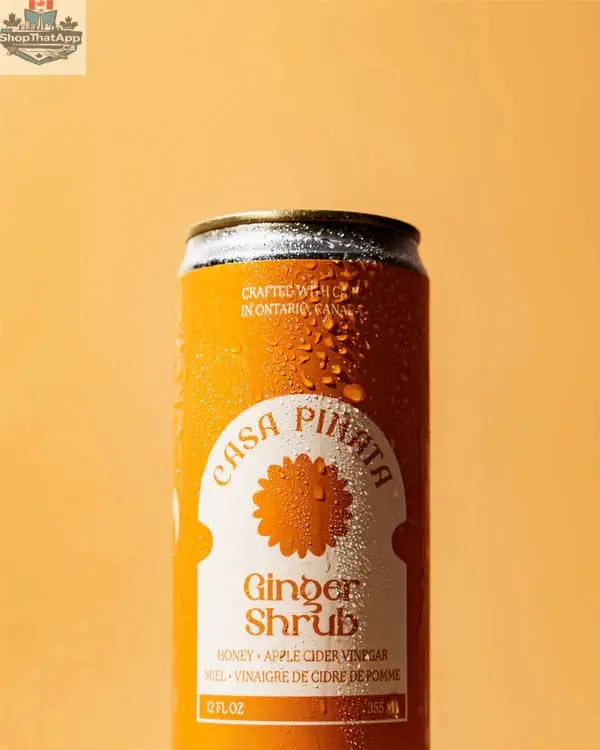 Casa Piñata Ginger Shrub Drink - Refreshing and Invigorating Beverage - Shopthatapp.ca