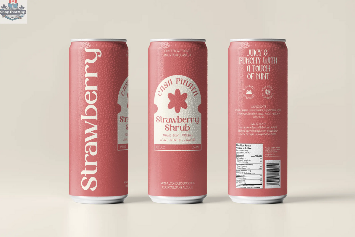 Casa Piñata - Strawberry Shrub - Shopthatapp.ca