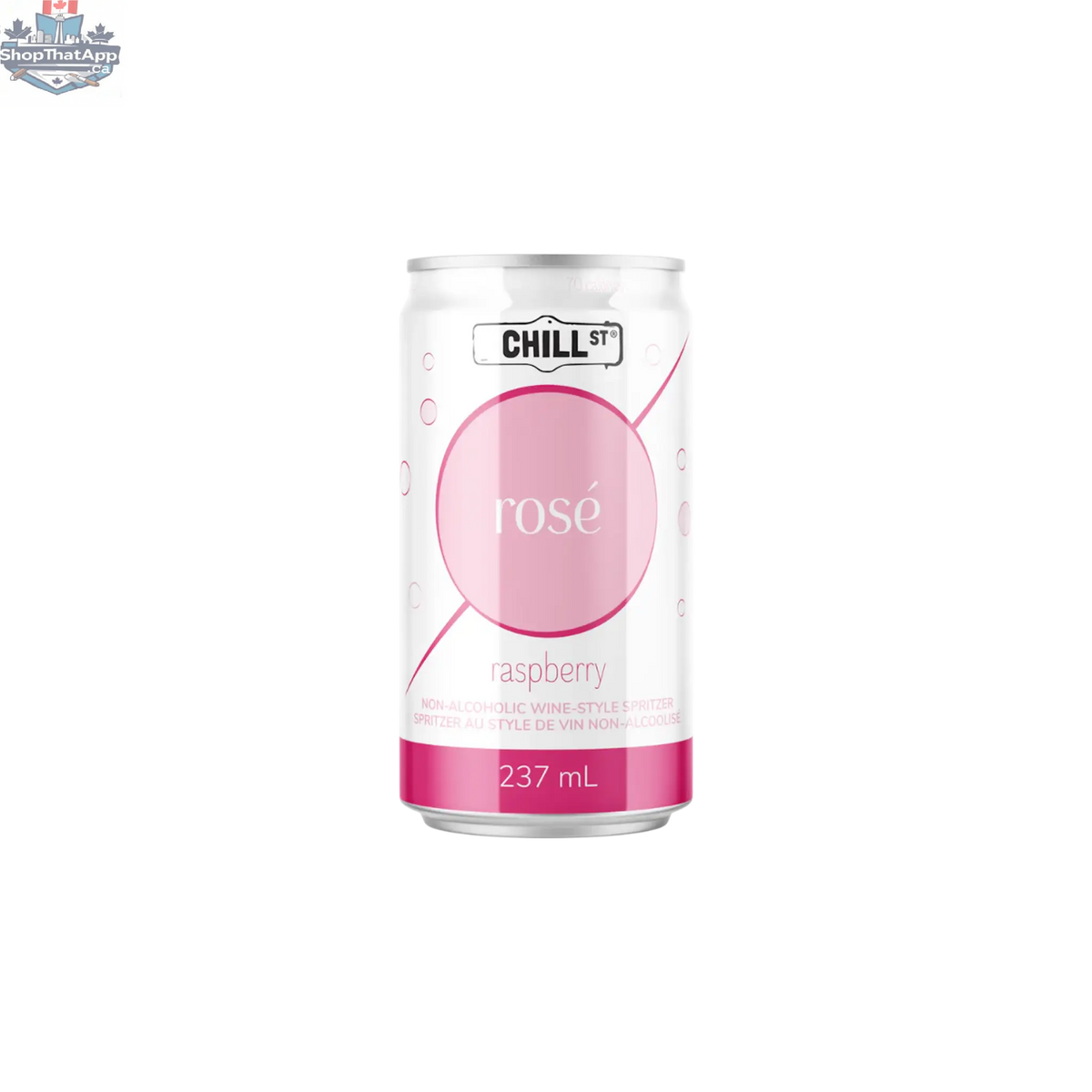 Chill St - Rosé Raspberry Wine Spritzer - Shopthatapp.ca