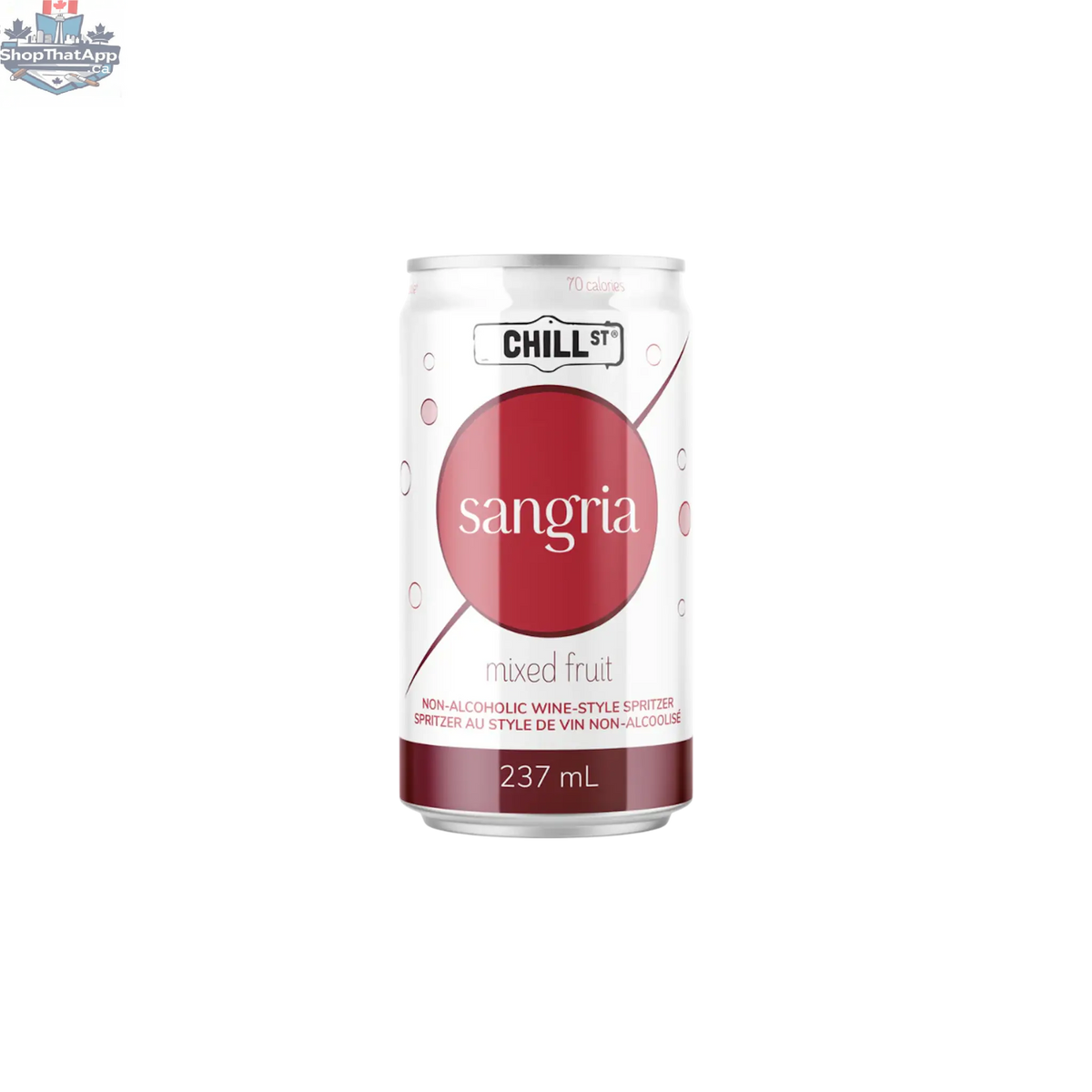 Chill St Sangria Mixed Fruit Spritzer - Refreshing Wine Beverage - Shopthatapp.ca