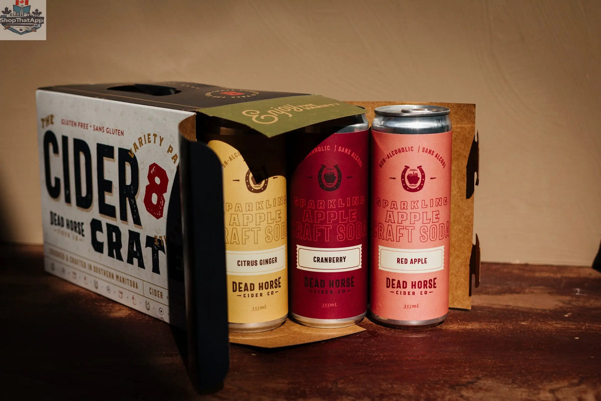 Dead Horse Cider 8 Pack - Assorted Flavors for Every Palate - Shopthatapp.ca