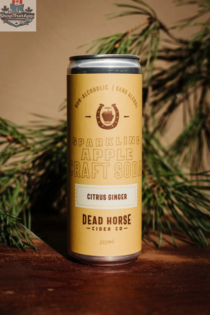 Dead Horse Cider Citrus Ginger - Refreshing Craft Cider with Zesty Flavor - Shopthatapp.ca