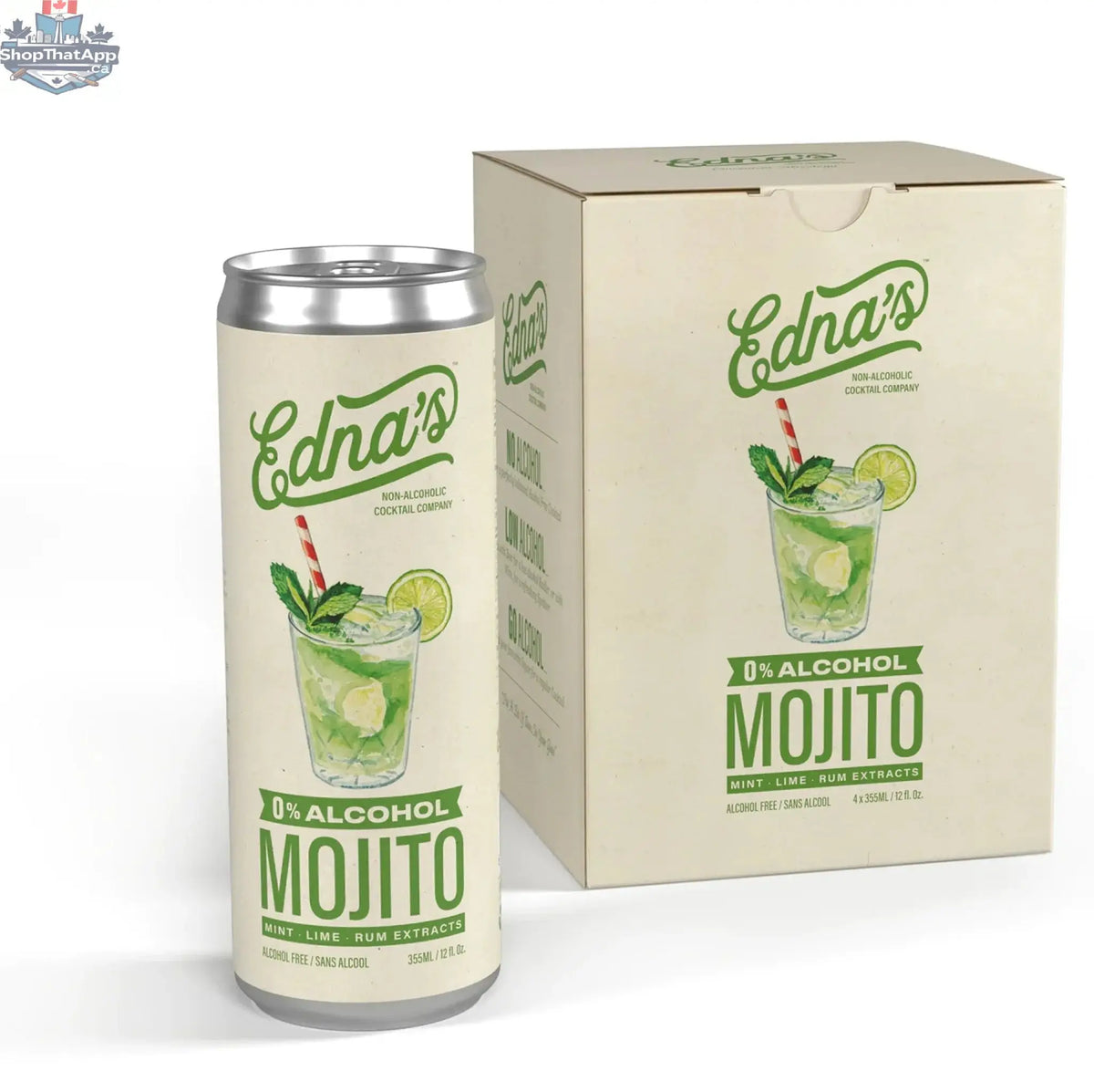 Edna’s Mojito Cocktail Mix for Refreshing Summer Sips - Shopthatapp.ca