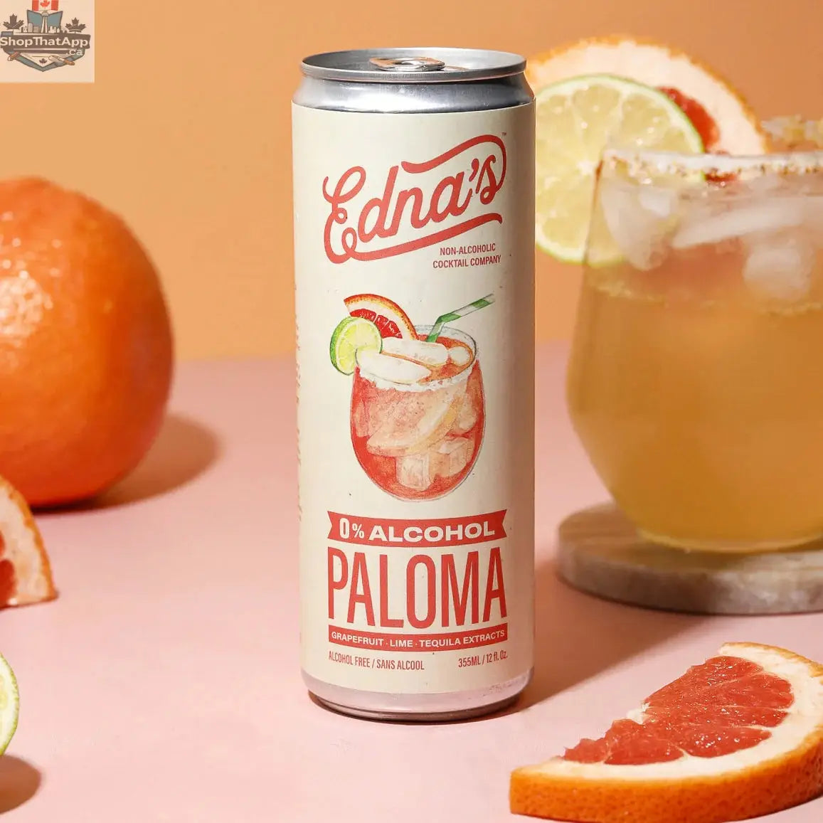 Edna’s - Paloma with Feragaia Alcohol-Free Spirit - Shopthatapp.ca