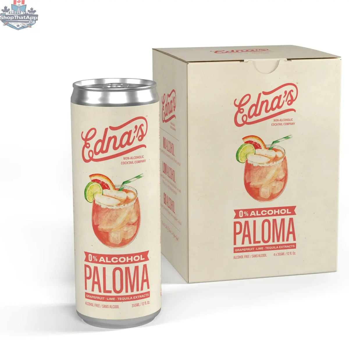 Edna’s - Paloma with Feragaia Alcohol-Free Spirit - Shopthatapp.ca