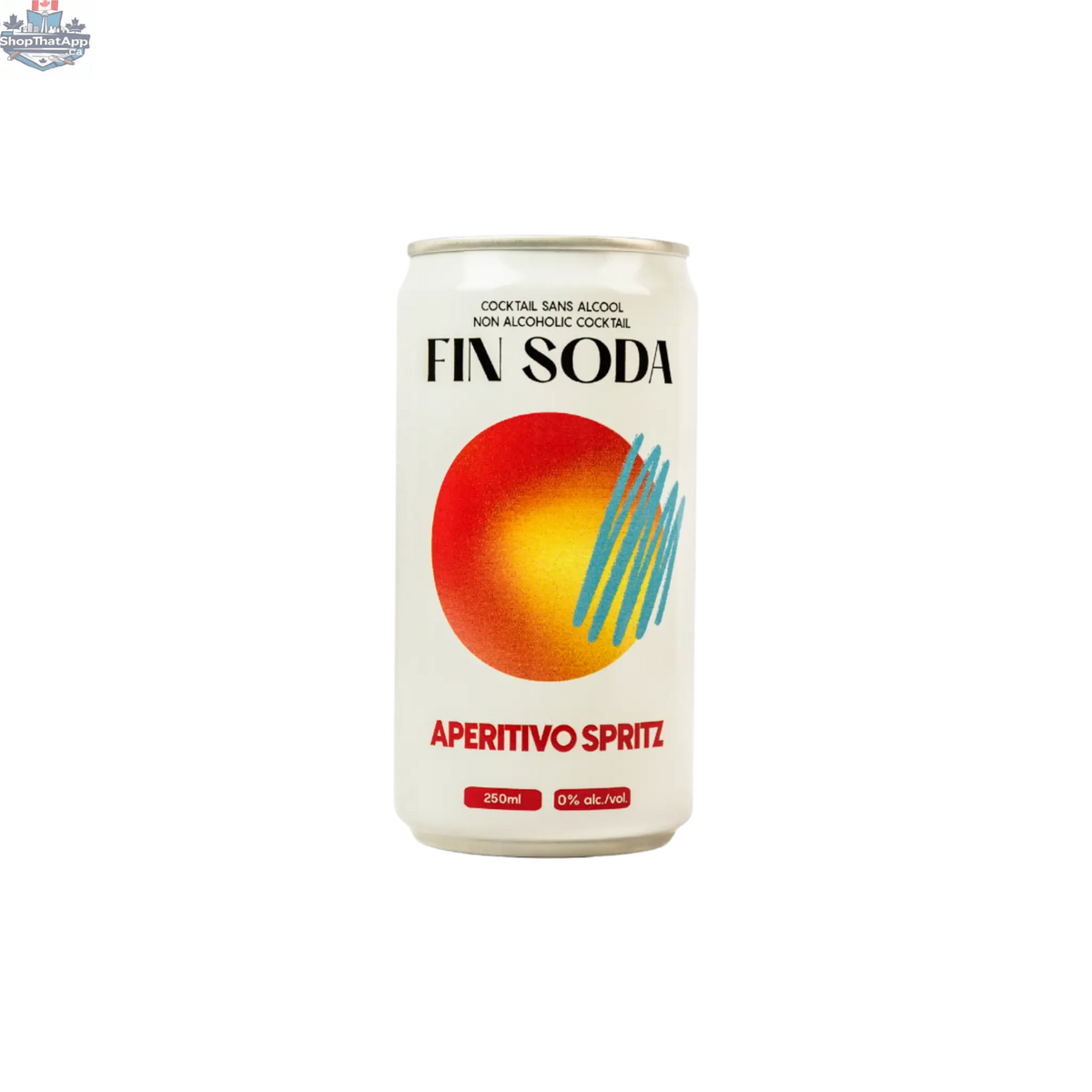 Fin Soda - Aperitivo Spritz with Premium Caesar Cocktail Mix - Shopthatapp.ca