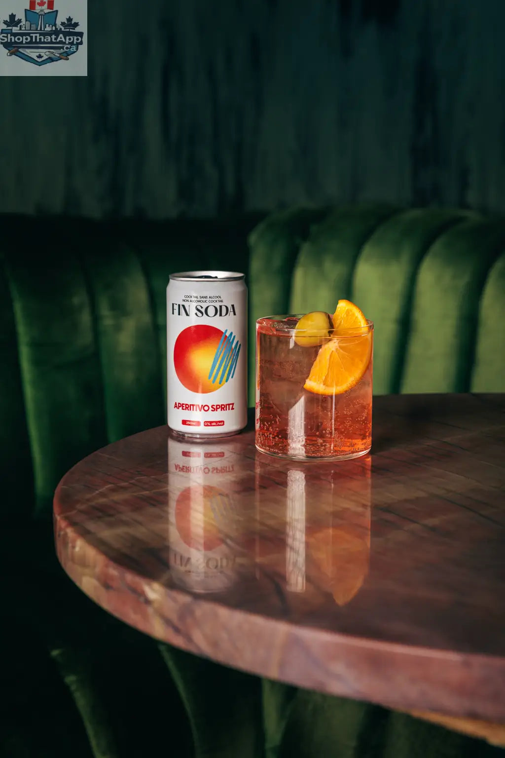 Fin Soda - Aperitivo Spritz with Premium Caesar Cocktail Mix - Shopthatapp.ca