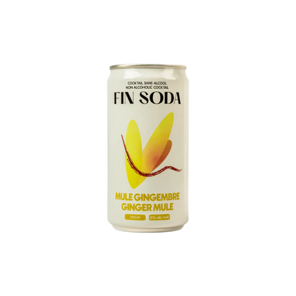 Fin Soda Ginger Mule - Refreshing Ginger Beer Cocktail - Shopthatapp.ca
