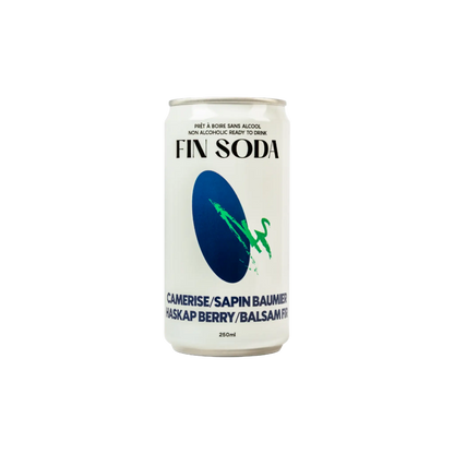 Fin Soda Haskap Berry Balsam Fir - Refreshing Sparkling Beverage - Shopthatapp.ca