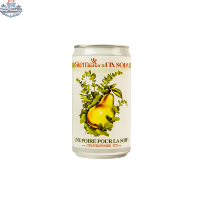 Fin Soda Poire - La Boisson Parfaite Pour Étancher Votre Soif! - Shopthatapp.ca