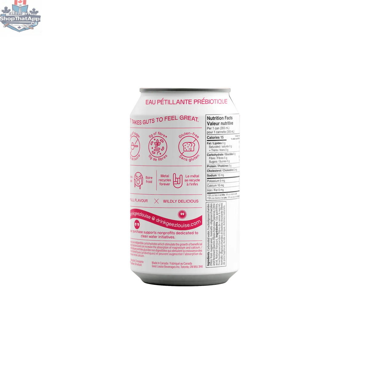 Geez Louise Melon Mint - Refreshing Minty Watermelon Treat - Shopthatapp.ca