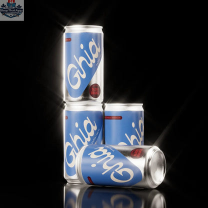 Ghia Le Spritz: Blood Orange - Refreshing Non-Alcoholic Craft Beer - Shopthatapp.ca
