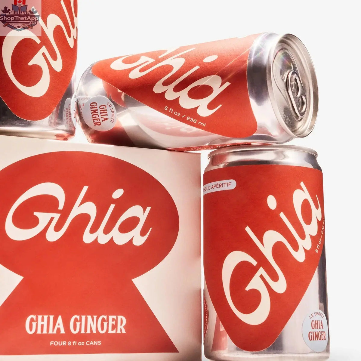 Ghia Le Spritz Ginger - Refreshing Non-Alcoholic Ginger Spritz - Shopthatapp.ca
