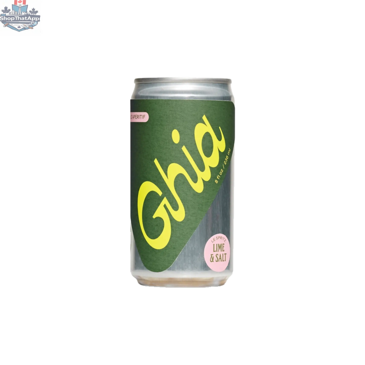 Ghia Le Spritz Soda: Refreshing Lime & Salt Flavor - Shopthatapp.ca