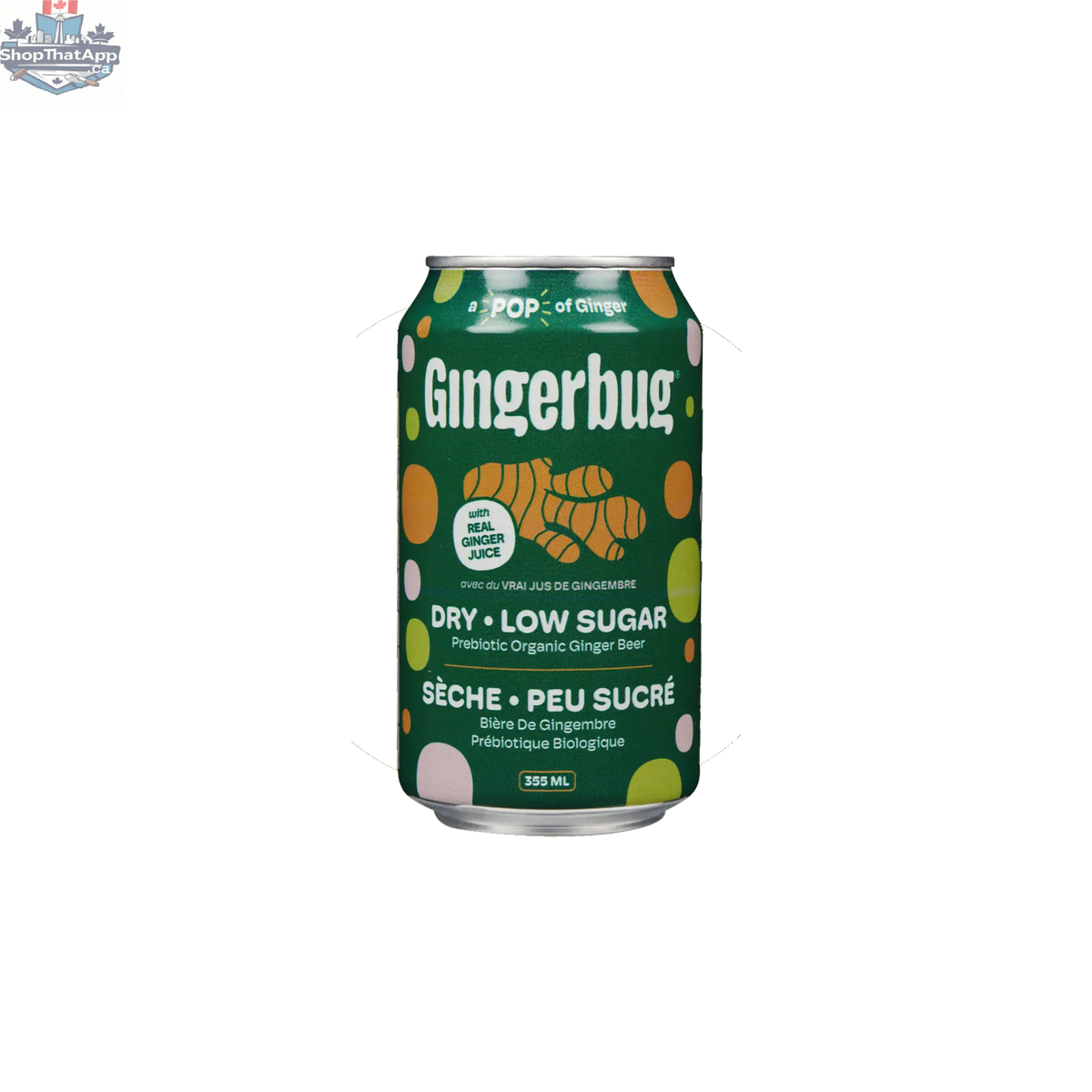 Gingerbug Dry - Ferment Your Own Ginger Soda at Home - Shopthatapp.ca