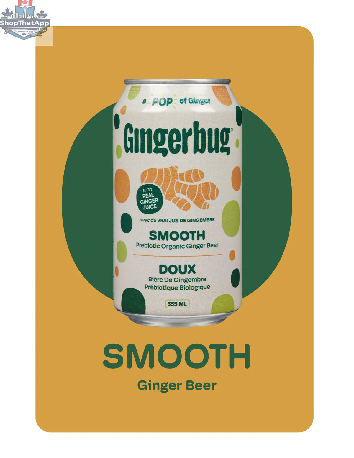 Gingerbug Smooth Starter for Effortless Homemade Ferments - Shopthatapp.ca
