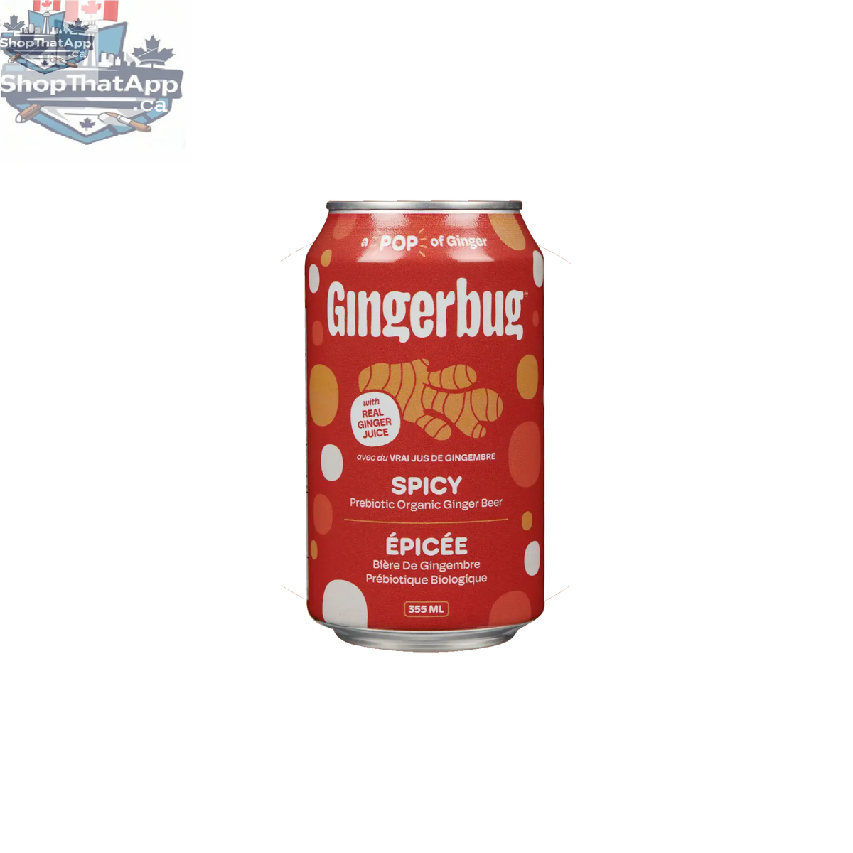 Gingerbug Starter Culture - Spicy Fermented Beverage Starter - Shopthatapp.ca