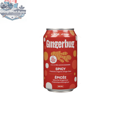 Gingerbug Starter Culture - Spicy Fermented Beverage Starter - Shopthatapp.ca
