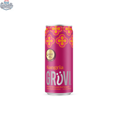 Grüvi Sangria - Refreshing Non-Alcoholic Wine Alternative - Shopthatapp.ca
