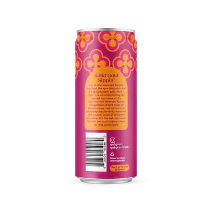 Grüvi Sangria - Refreshing Non-Alcoholic Wine Alternative - Shopthatapp.ca