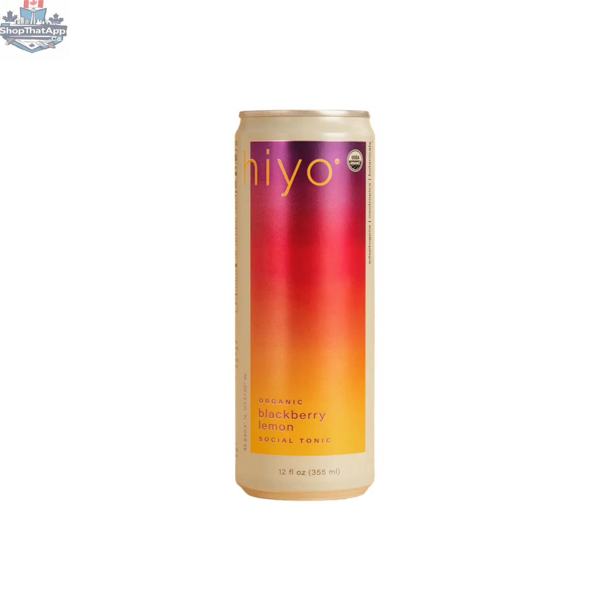 Hiyo - Blackberry Lemon Seltzer - Shopthatapp.ca