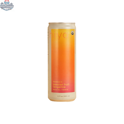 Hiyo Passion Fruit Tangerine Seltzer - Refreshing Sparkling Beverage - Shopthatapp.ca