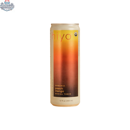Hiyo Peach Mango Seltzer with Zeno Bobal Rosé Wine Infusion - Shopthatapp.ca