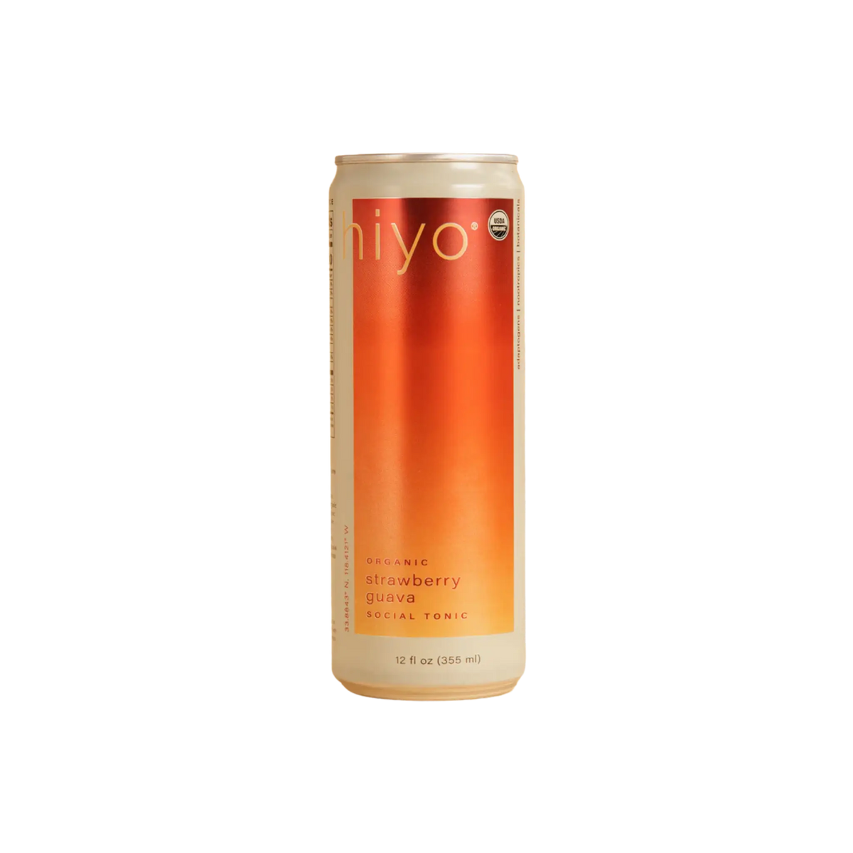 Hiyo - Strawberry Guava Seltzer - Shopthatapp.ca