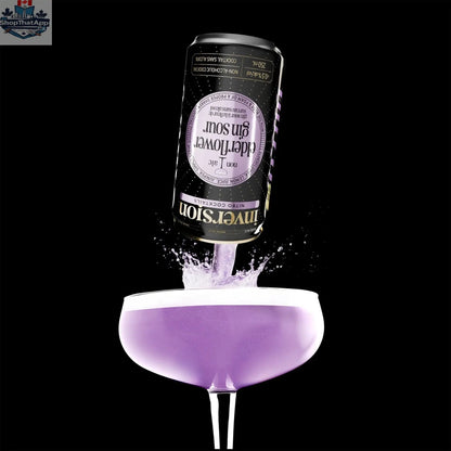 Inversion Nitro Cocktails - Transfusion Recovery Cocktail with Elderflower Gin Sour - Shopthatapp.ca