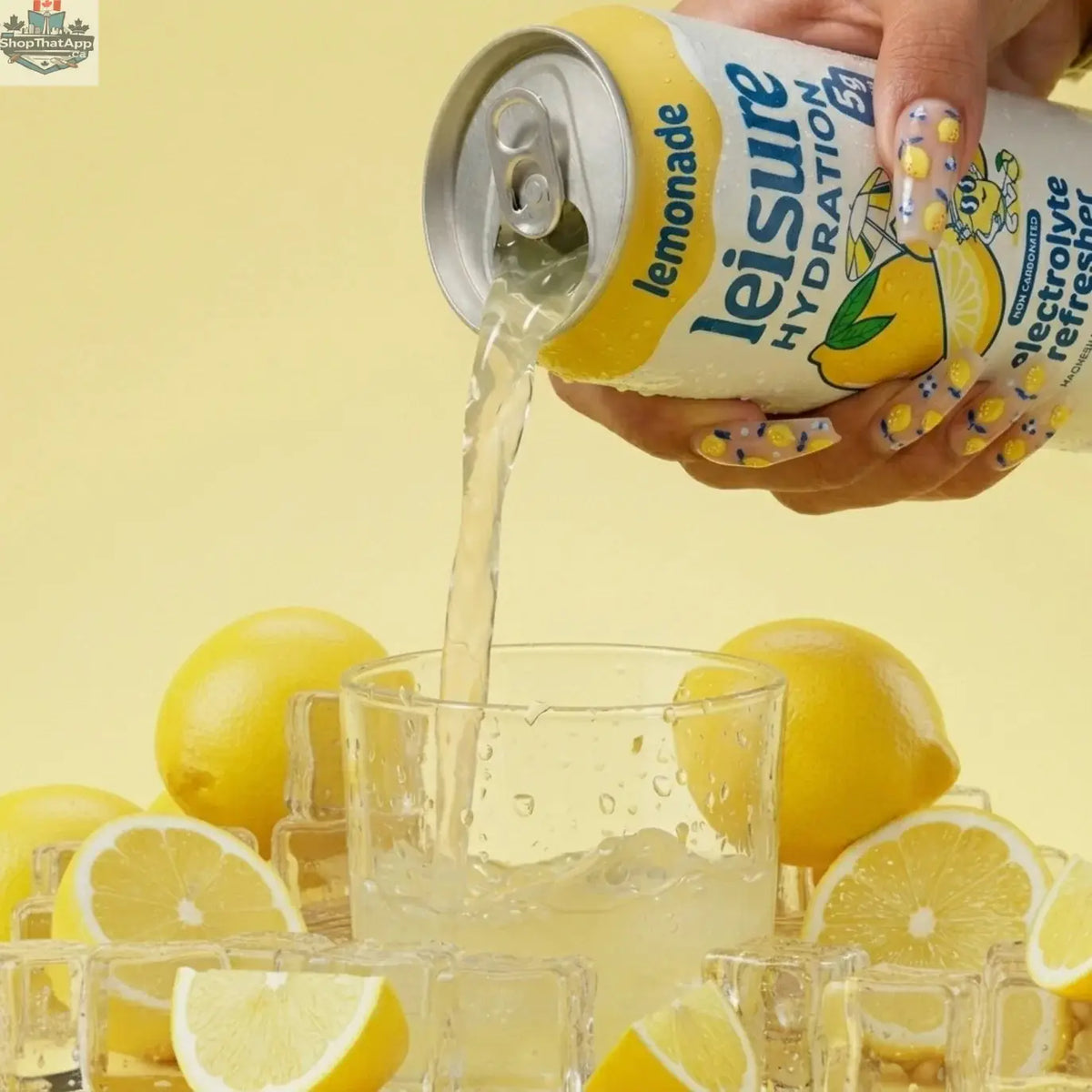 Leisure Hydration Lemonade - Refreshing Lemonade Hydration Drink - Shopthatapp.ca