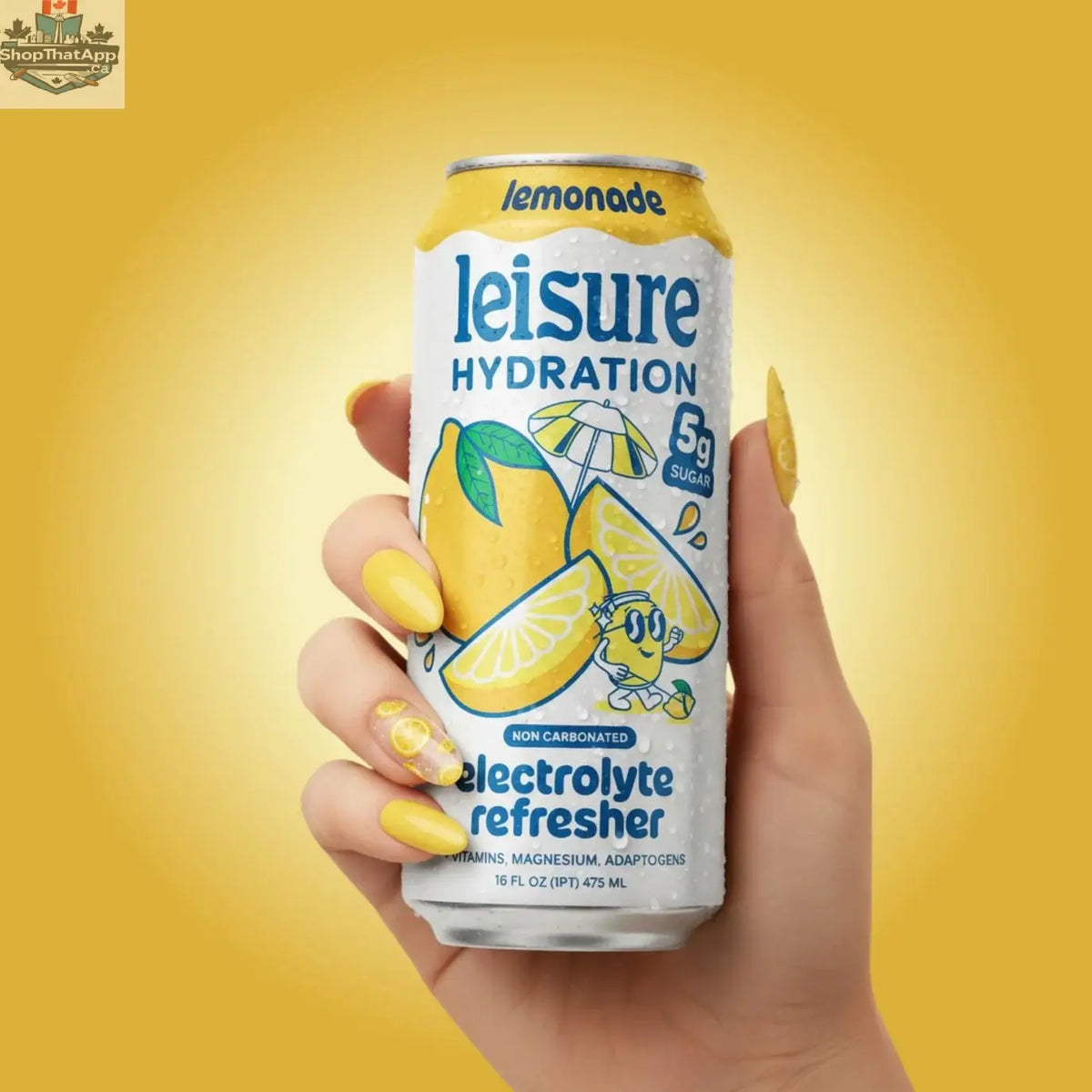 Leisure Hydration Lemonade - Refreshing Lemonade Hydration Drink - Shopthatapp.ca